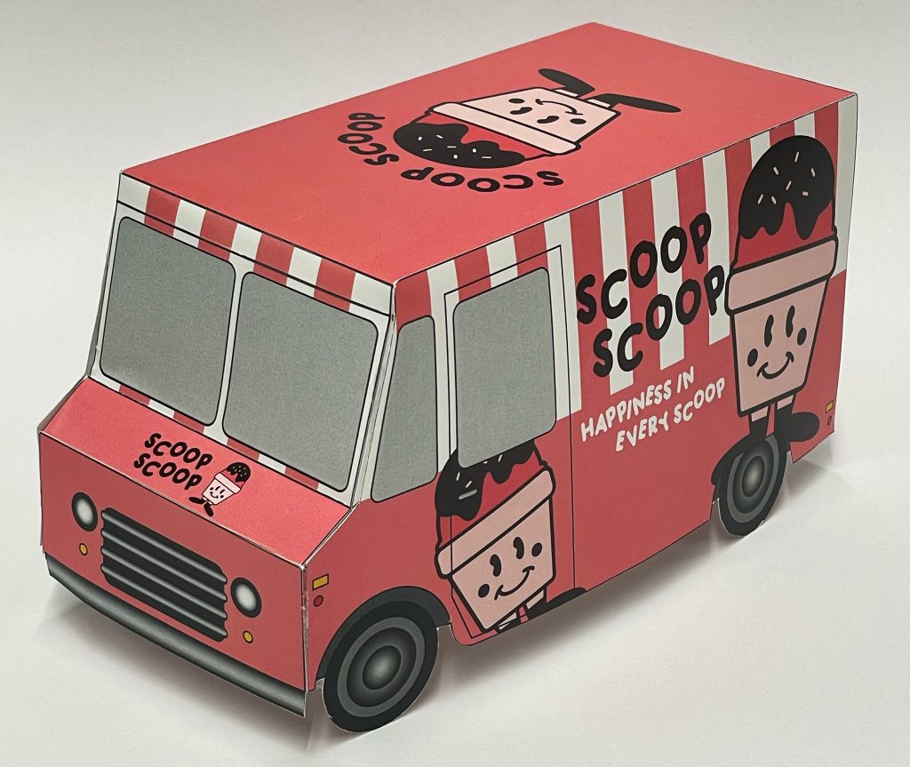 Ice Cream-Themed Food Truck