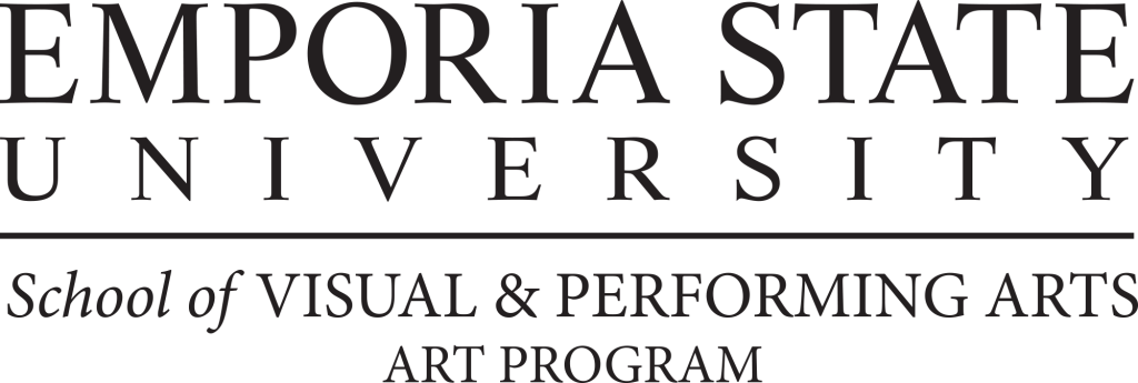 Emporia State University School of Visual and Preforming Arts Art Program Wordmark